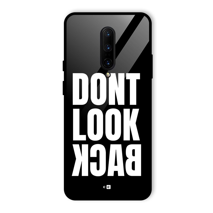 Dont Look Back Glass Back Case for OnePlus 7 Pro