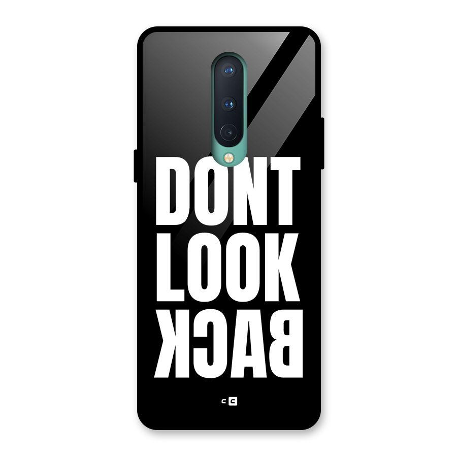 Dont Look Back Glass Back Case for OnePlus 8