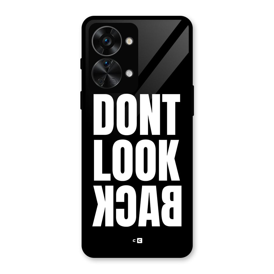 Dont Look Back Glass Back Case for OnePlus Nord 2T
