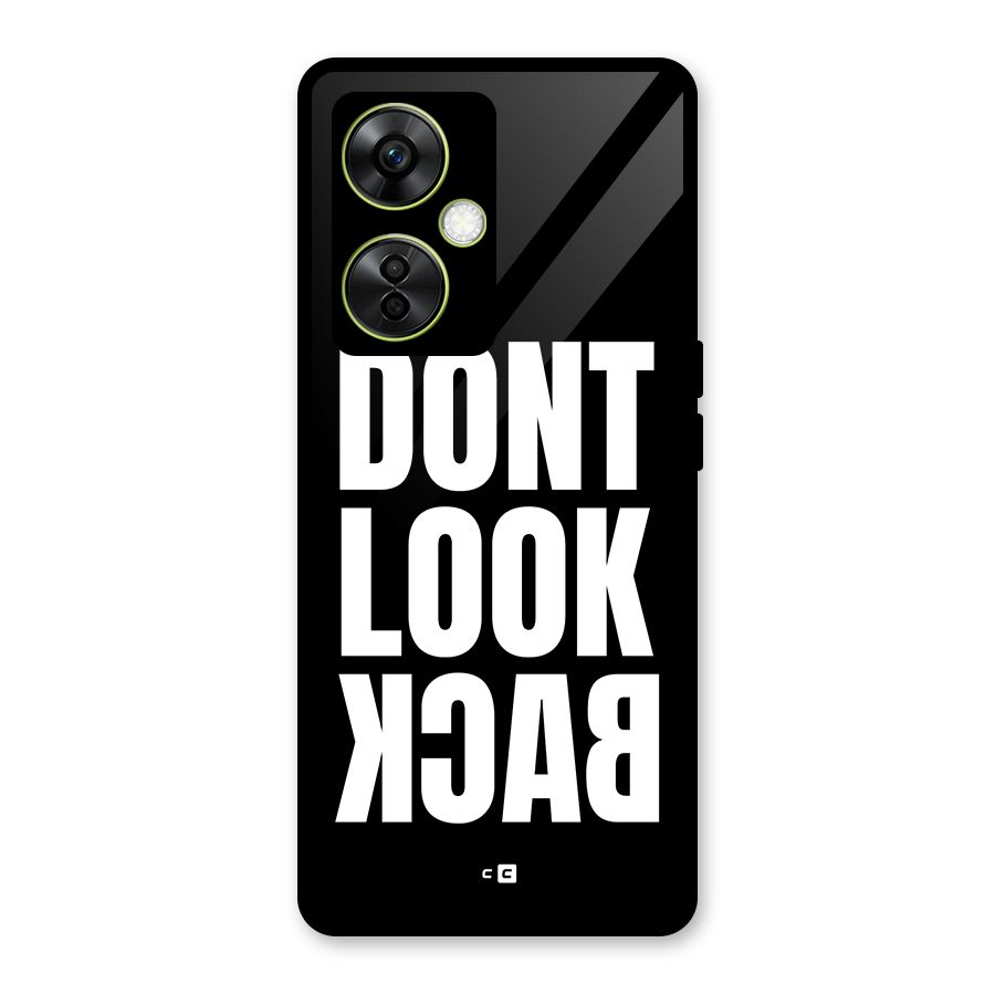 Dont Look Back Glass Back Case for OnePlus Nord CE 3 Lite