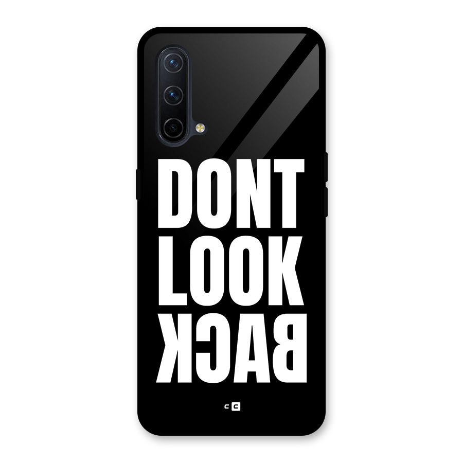 Dont Look Back Glass Back Case for OnePlus Nord CE 5G