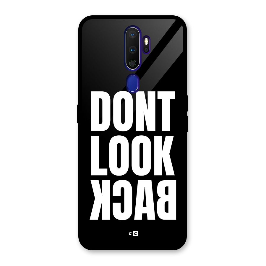 Dont Look Back Glass Back Case for Oppo A9 (2020)