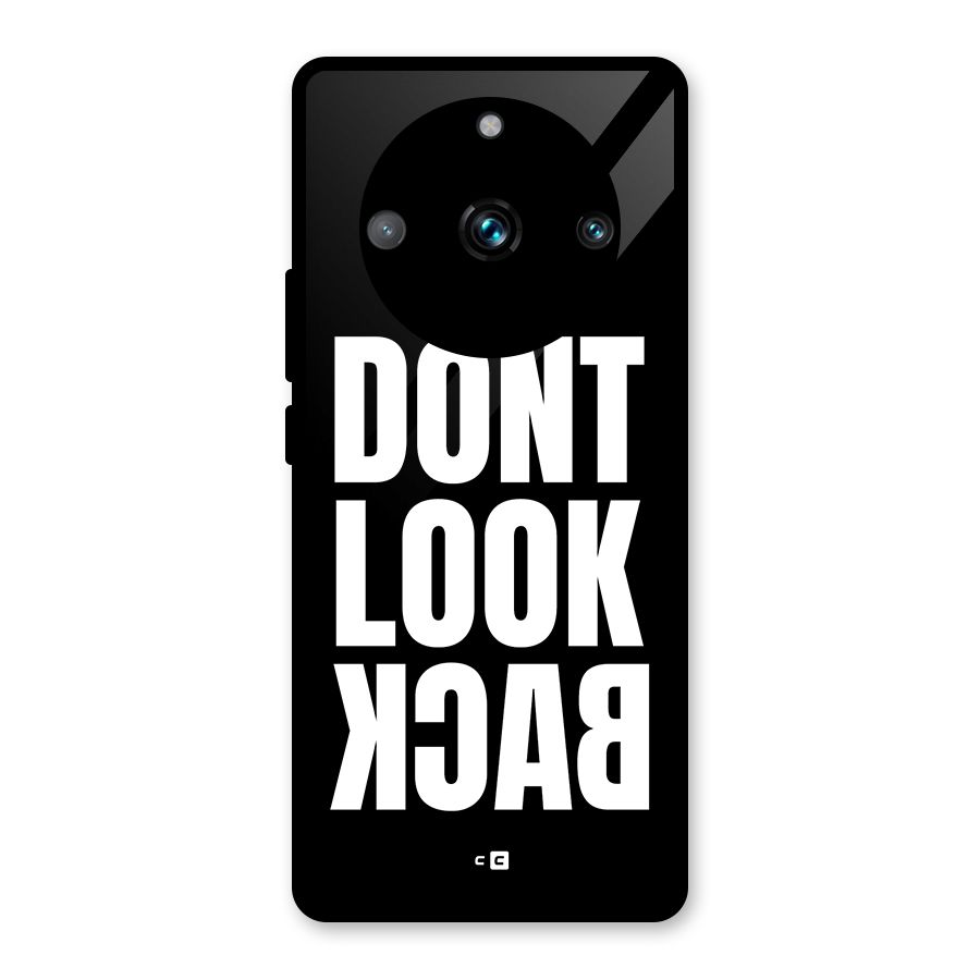 Dont Look Back Glass Back Case for Realme 11 Pro Plus