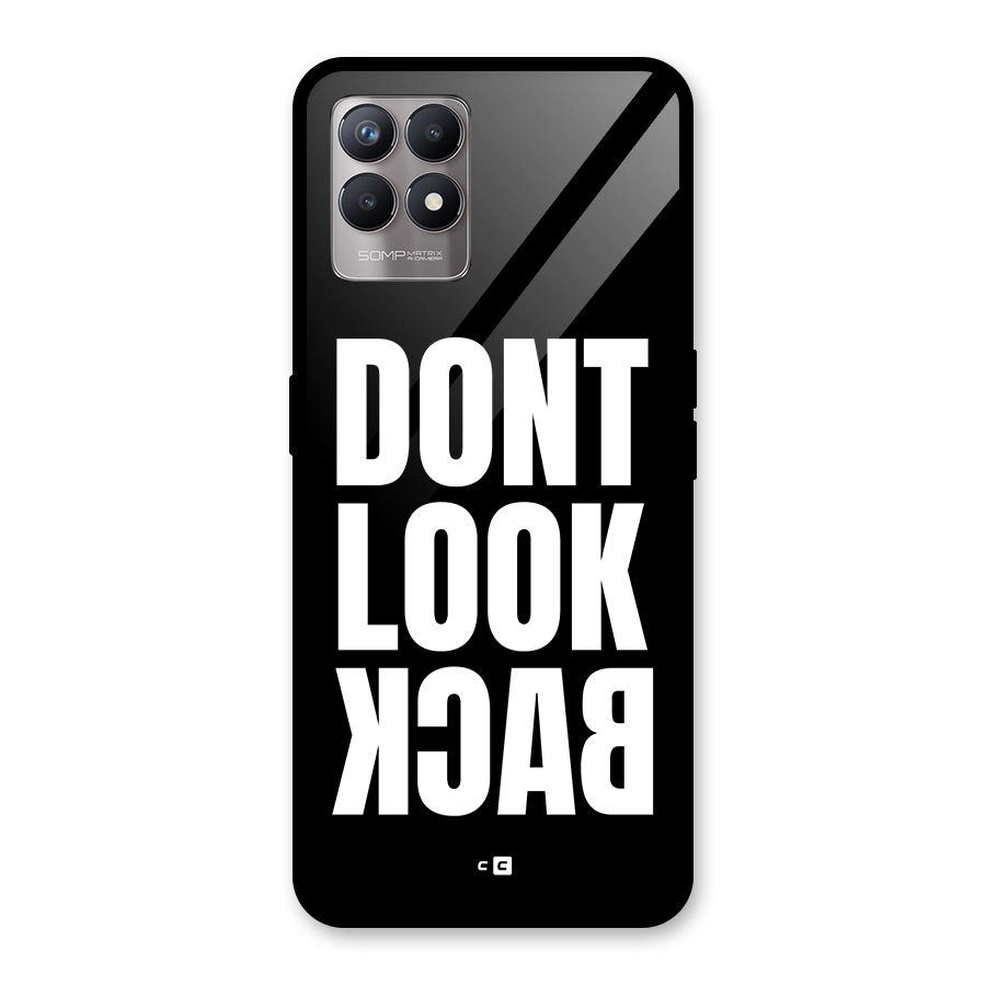 Dont Look Back Glass Back Case for Realme 8i