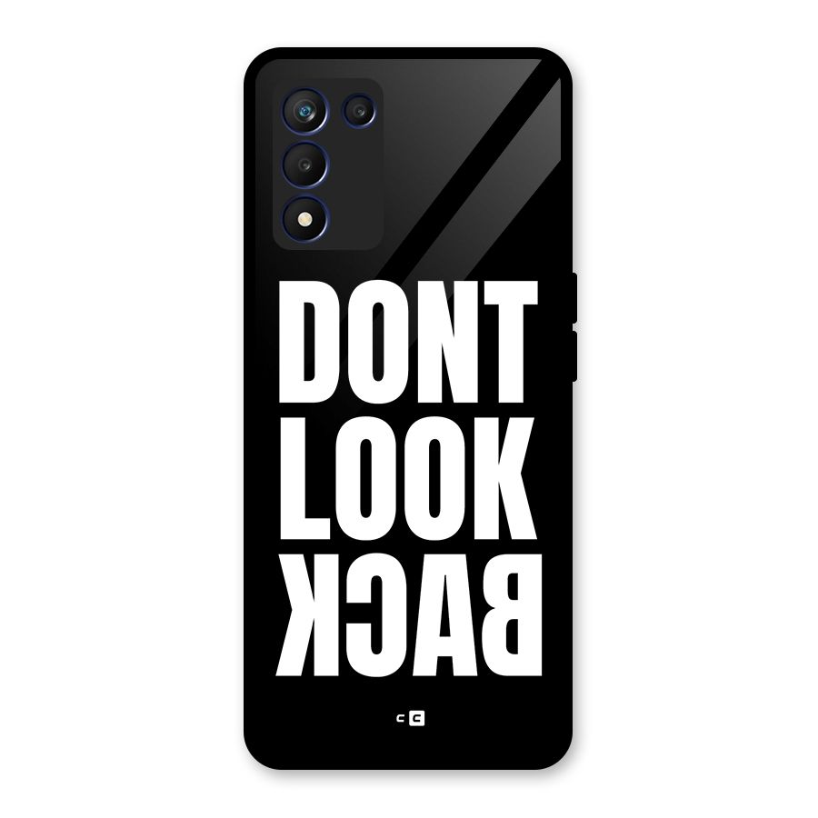 Dont Look Back Glass Back Case for Realme 9 5G Speed