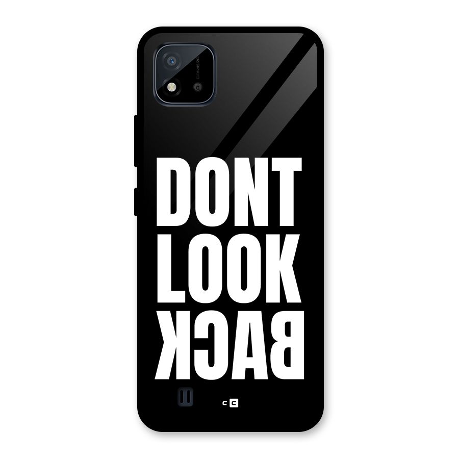 Dont Look Back Glass Back Case for Realme C11 2021