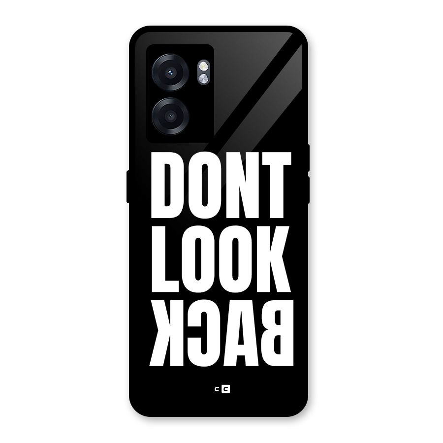 Dont Look Back Glass Back Case for Realme Narzo 50 5G