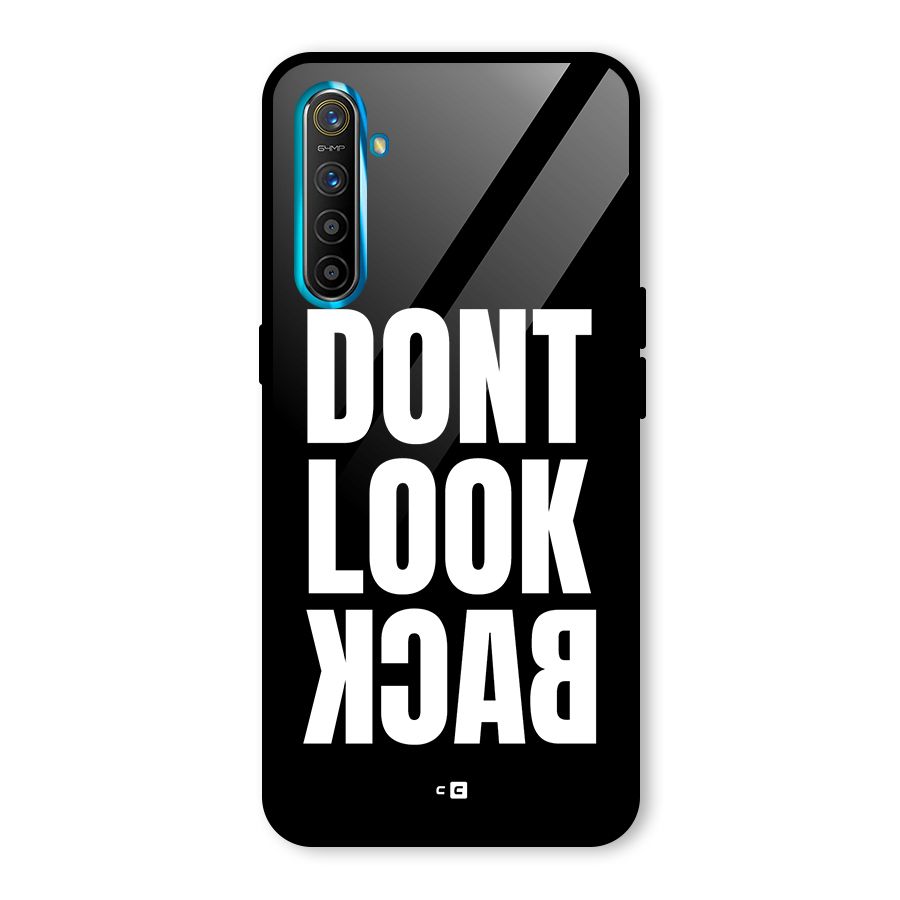 Dont Look Back Glass Back Case for Realme XT