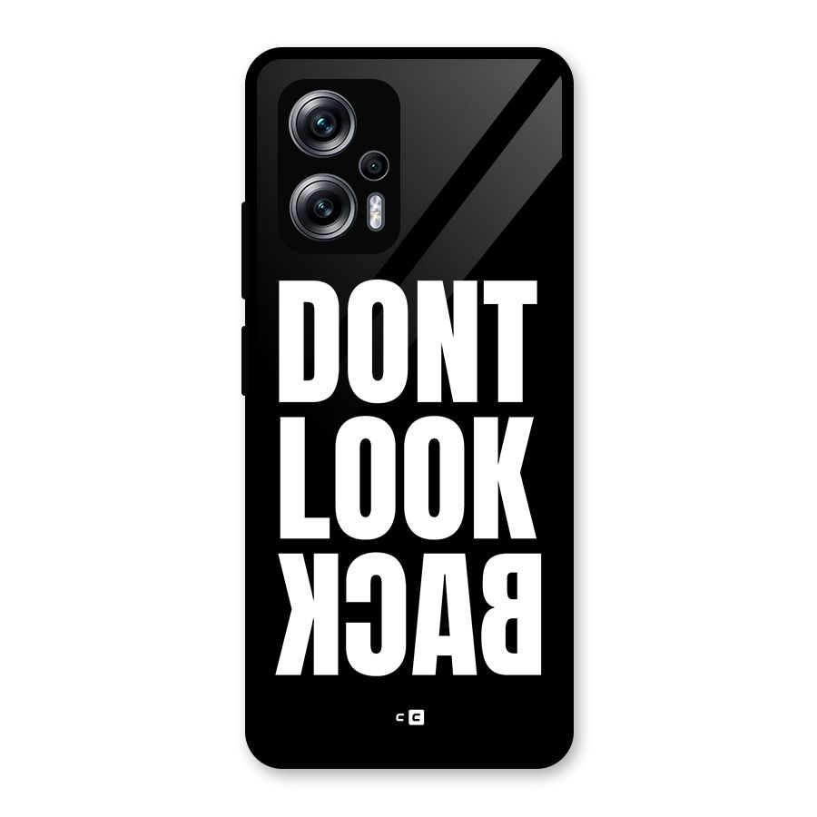 Dont Look Back Glass Back Case for Redmi K50i