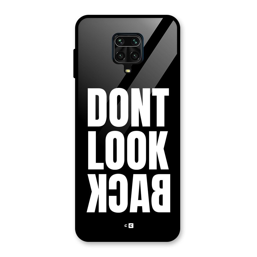Dont Look Back Glass Back Case for Redmi Note 10 Lite