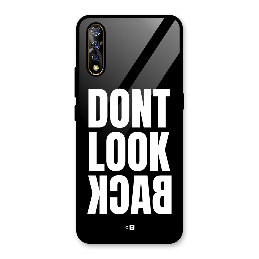 Dont Look Back Glass Back Case for Vivo S1