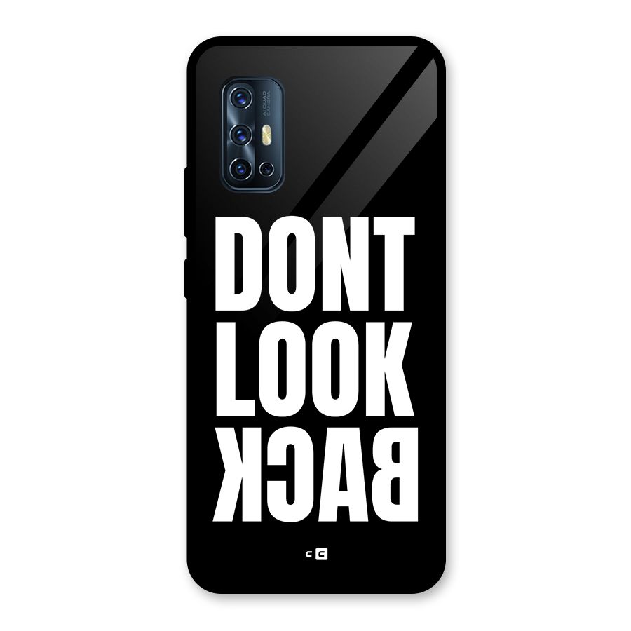 Dont Look Back Glass Back Case for Vivo V17