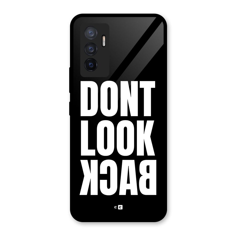 Dont Look Back Glass Back Case for Vivo V23e