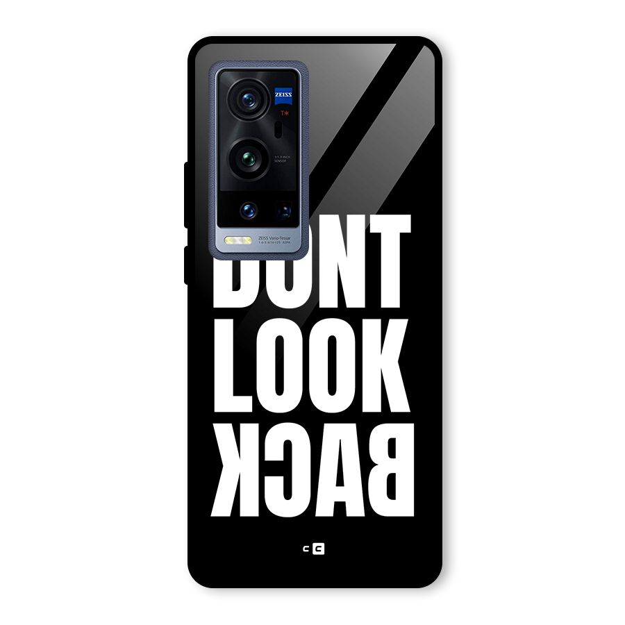 Dont Look Back Glass Back Case for Vivo X60 Pro Plus
