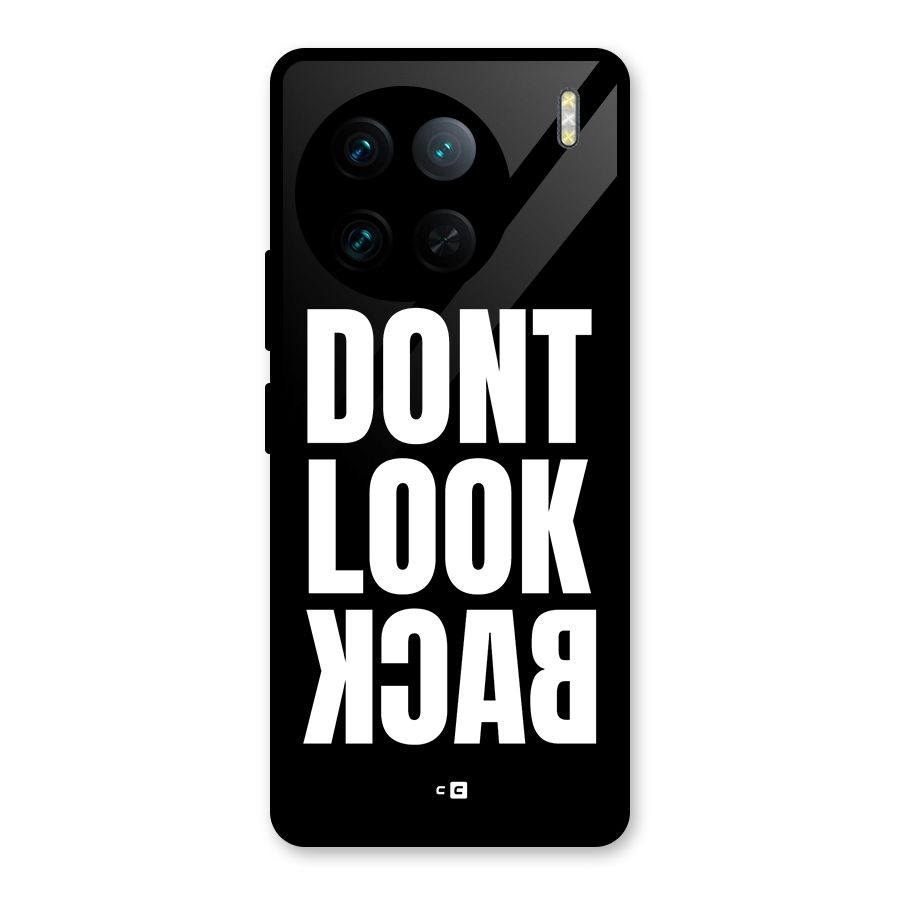 Dont Look Back Glass Back Case for Vivo X90 Pro