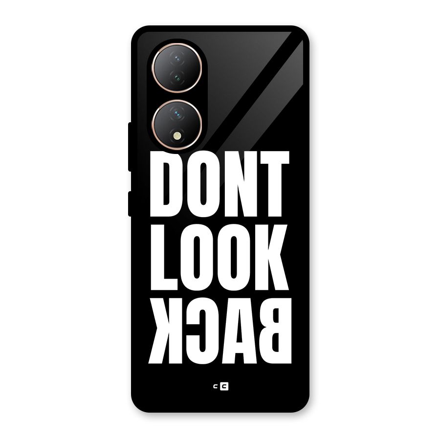 Dont Look Back Glass Back Case for Vivo Y100