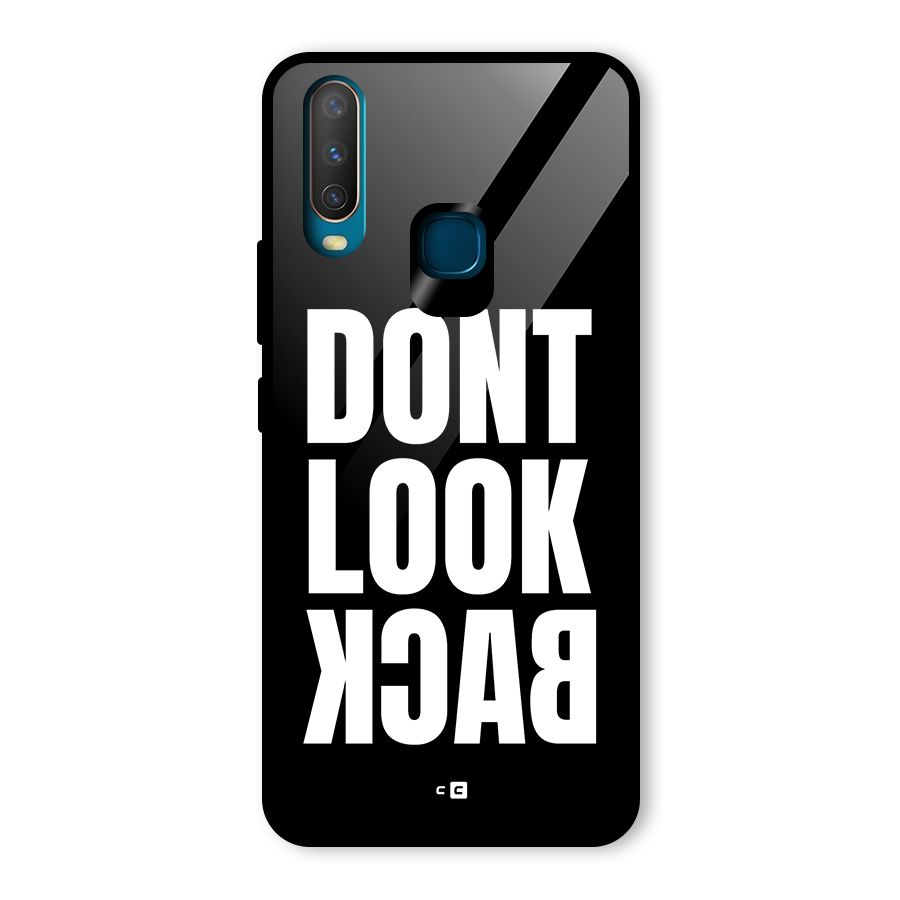 Dont Look Back Glass Back Case for Vivo Y15