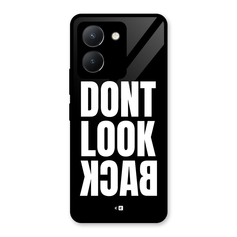 Dont Look Back Glass Back Case for Vivo Y36