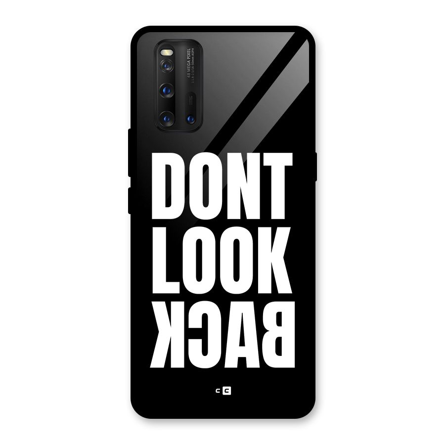 Dont Look Back Glass Back Case for Vivo iQOO 3