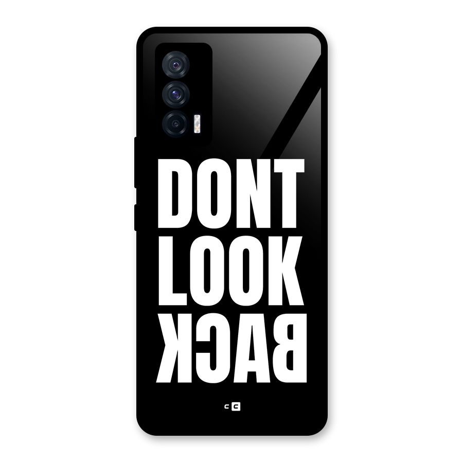 Dont Look Back Glass Back Case for Vivo iQOO 7 5G
