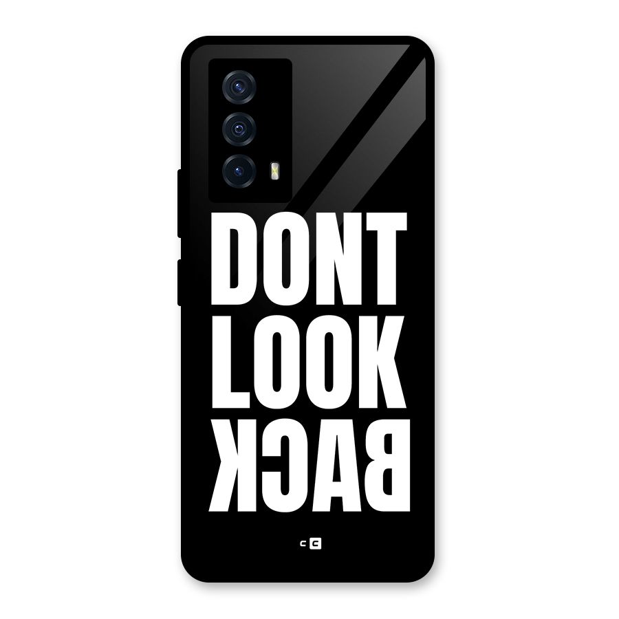 Dont Look Back Glass Back Case for Vivo iQOO Z5