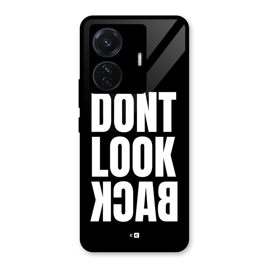 Dont Look Back Glass Back Case for Vivo iQOO Z6 Pro
