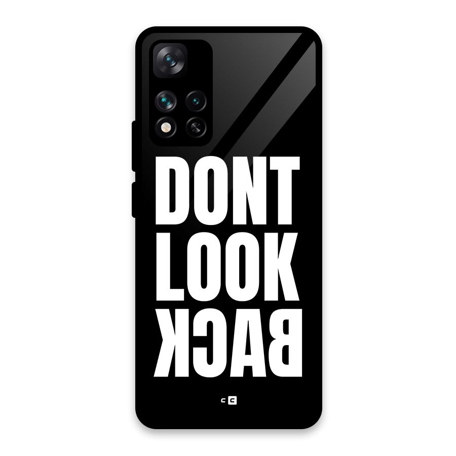 Dont Look Back Glass Back Case for Xiaomi 11i HyperCharge 5G