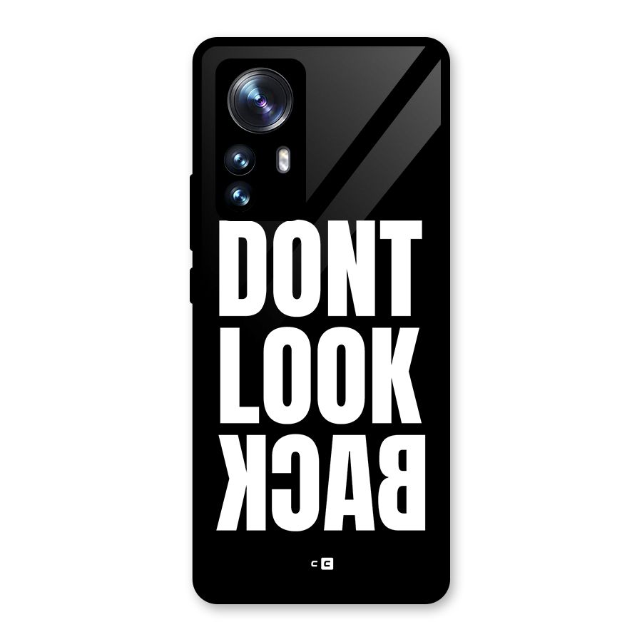 Dont Look Back Glass Back Case for Xiaomi 12 Pro