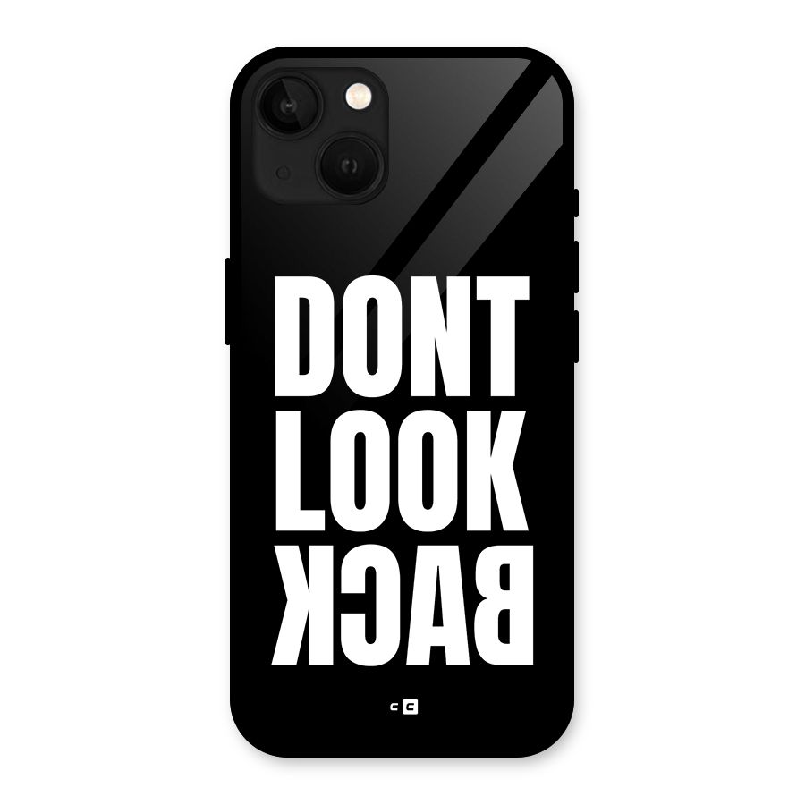 Dont Look Back Glass Back Case for iPhone 13