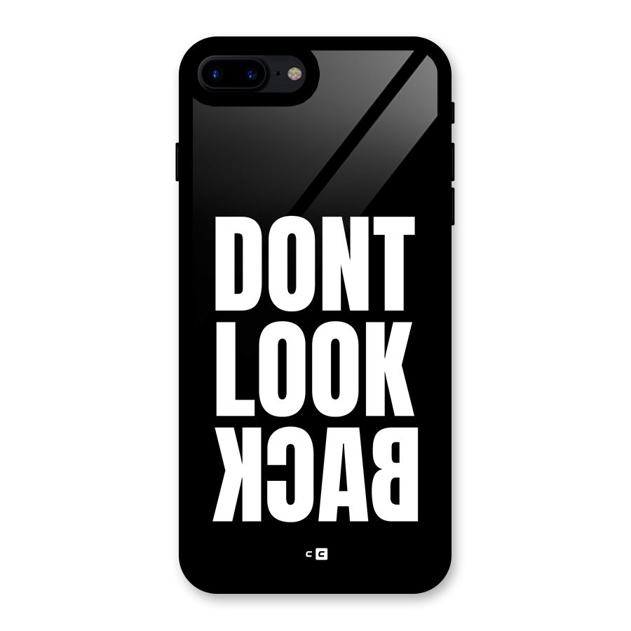 Dont Look Back Glass Back Case for iPhone 8 Plus