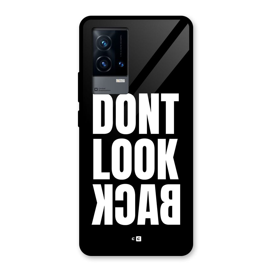 Dont Look Back Glass Back Case for iQOO 9 5G