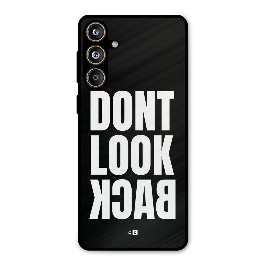 Dont Look Back Metal Back Case for Galaxy F55