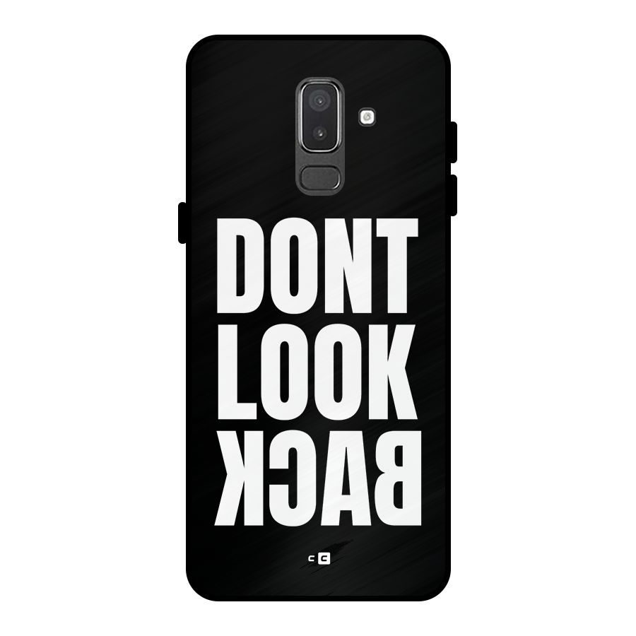 Dont Look Back Metal Back Case for Galaxy On8 (2018)