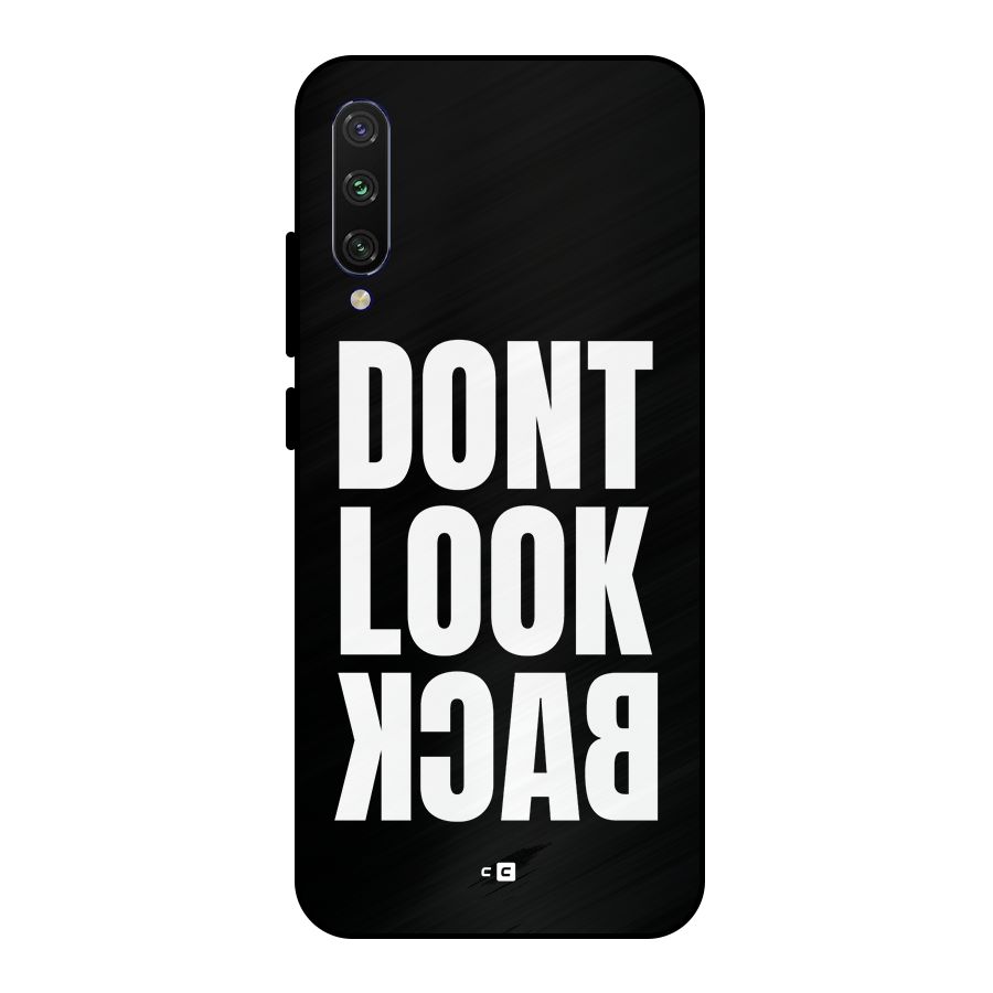 Dont Look Back Metal Back Case for Mi A3