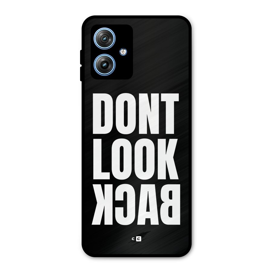 Dont Look Back Metal Back Case for Moto G54