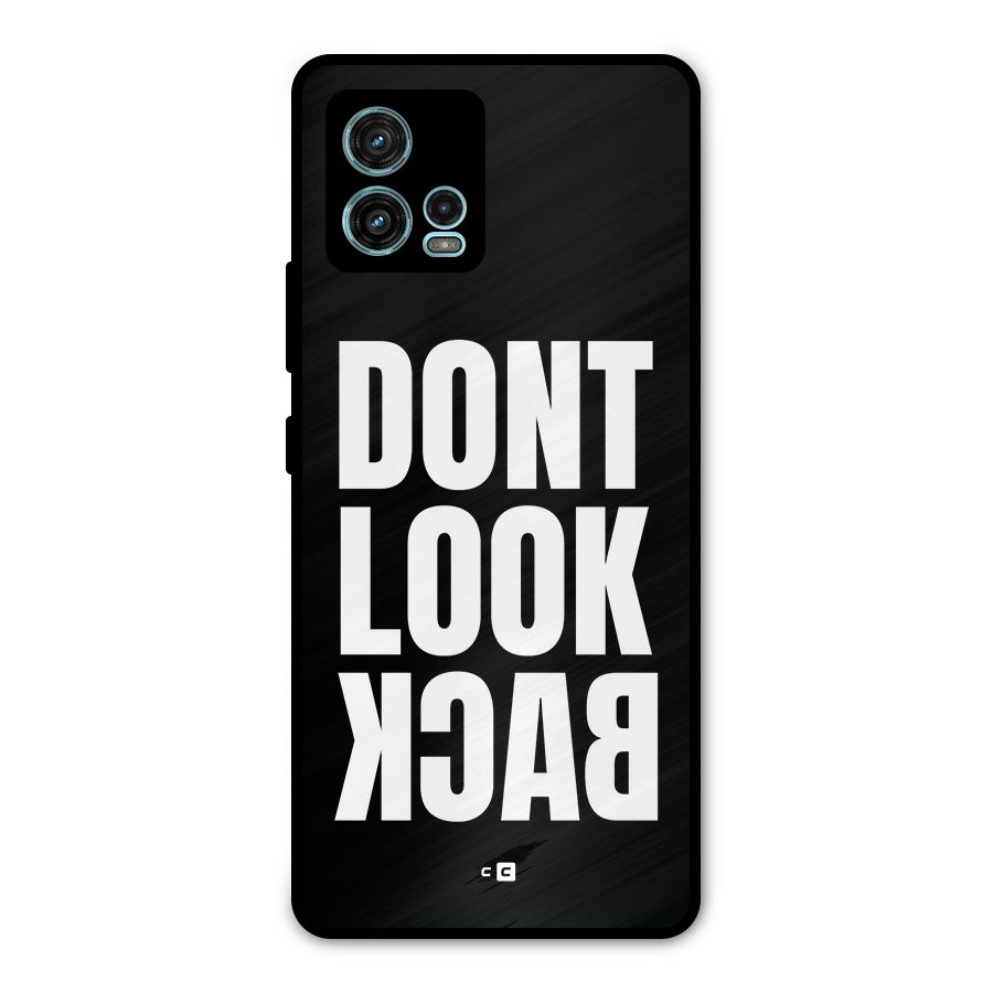 Dont Look Back Metal Back Case for Moto G72