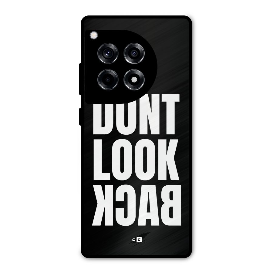 Dont Look Back Metal Back Case for OnePlus 12R