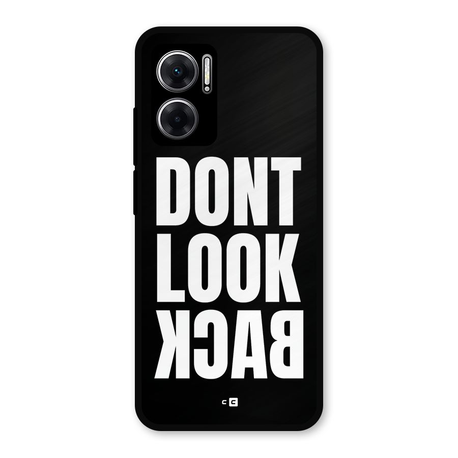 Dont Look Back Metal Back Case for Redmi 11 Prime 5G