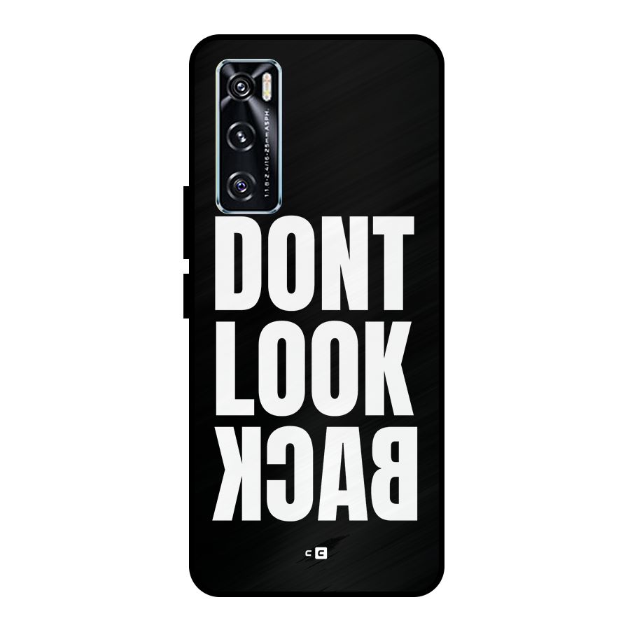 Dont Look Back Metal Back Case for Vivo V20 SE
