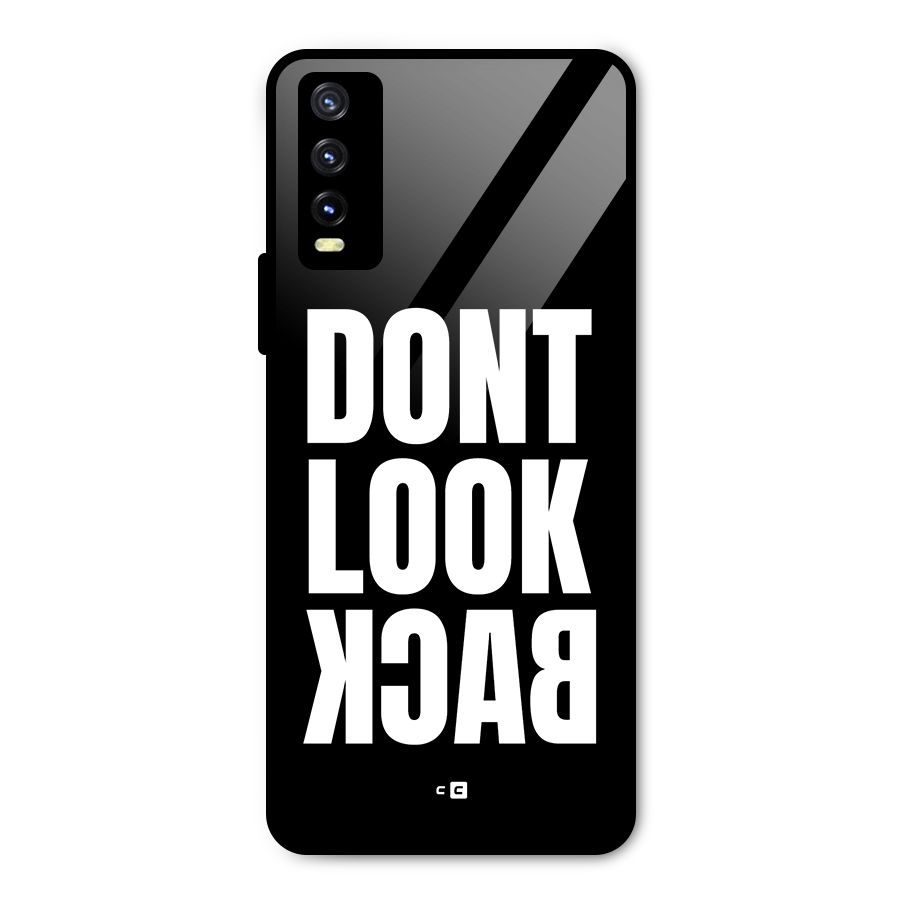 Dont Look Back Metal Back Case for Vivo Y20