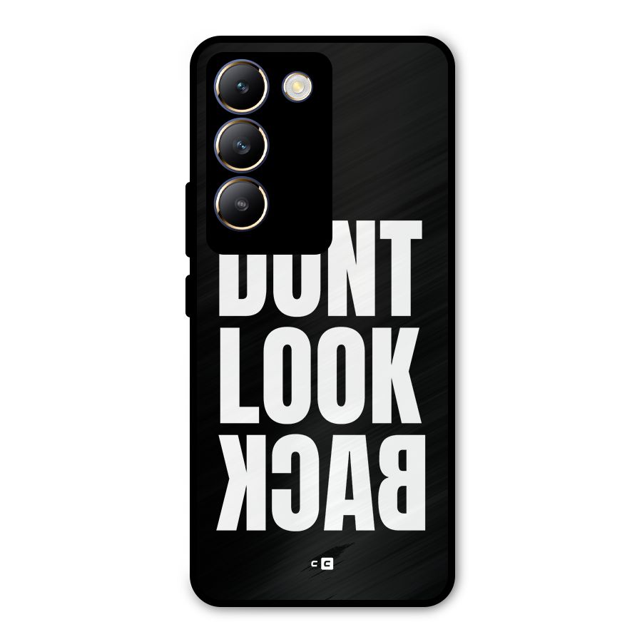 Dont Look Back Metal Back Case for Vivo Y200e