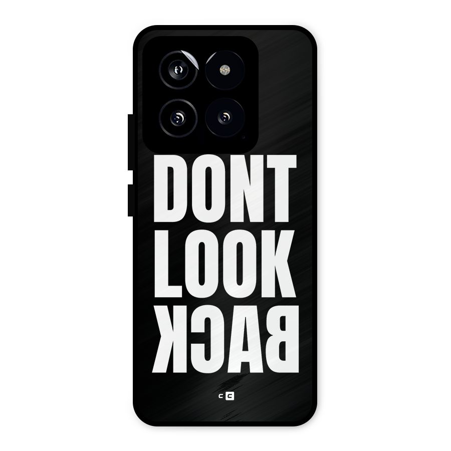 Dont Look Back Metal Back Case for Xiaomi 14