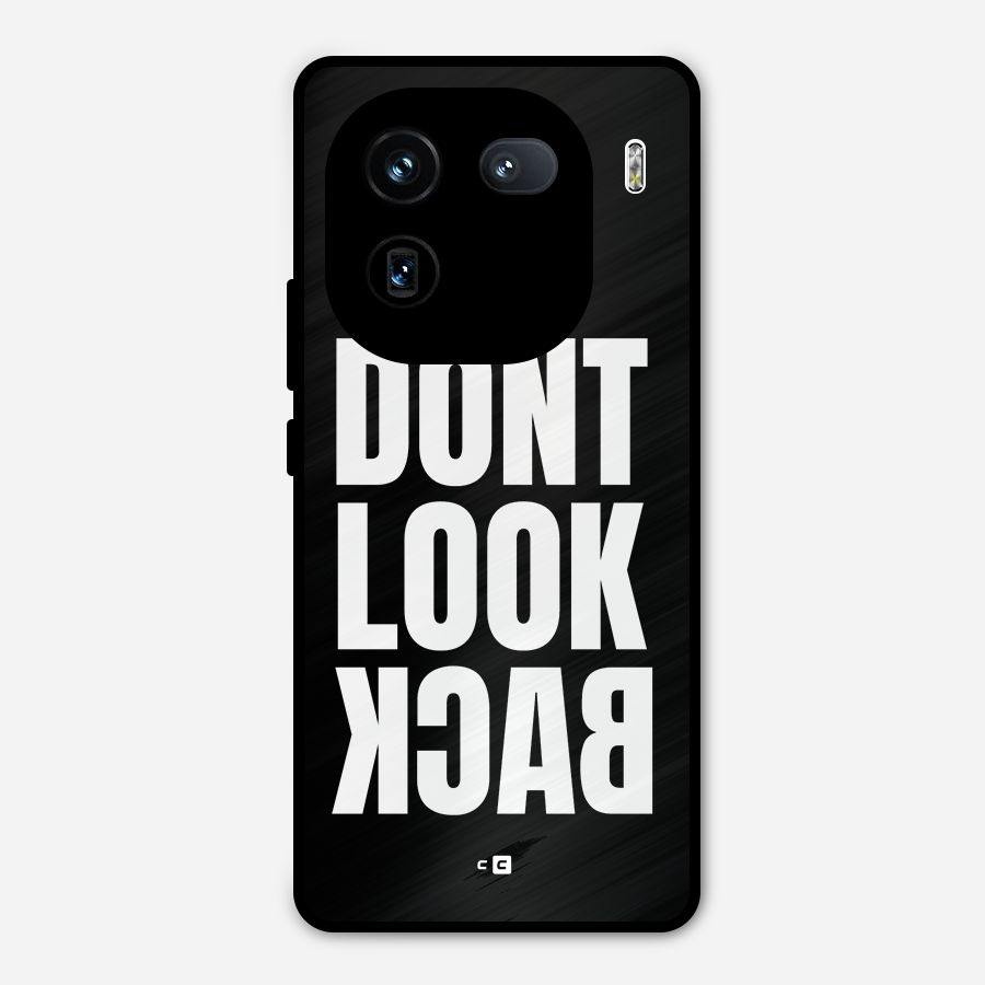 Dont Look Back Metal Back Case for iQOO 12