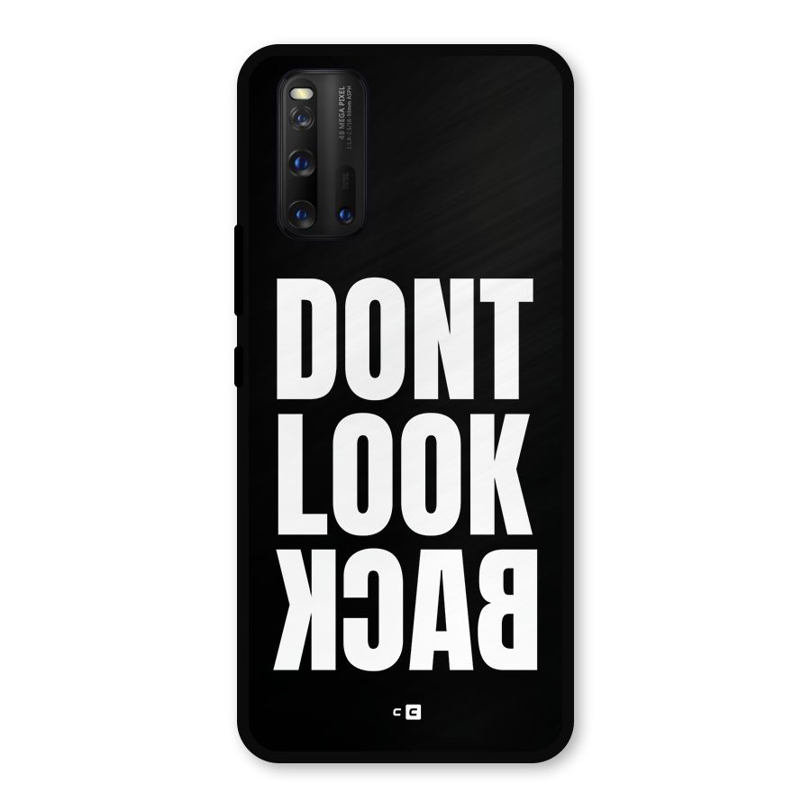 Dont Look Back Metal Back Case for iQOO 3