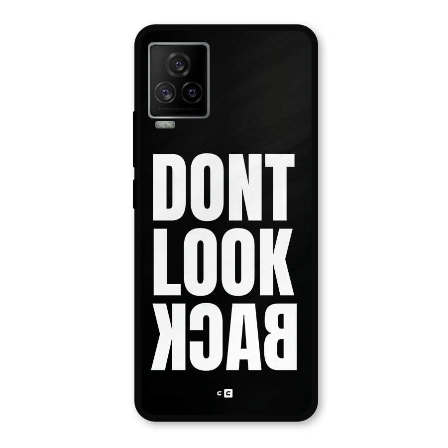Dont Look Back Metal Back Case for iQOO 7 Legend 5G