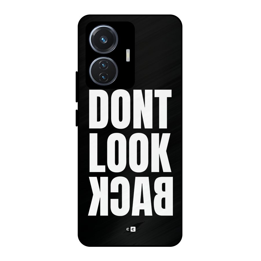 Dont Look Back Metal Back Case for iQOO Z6 44W