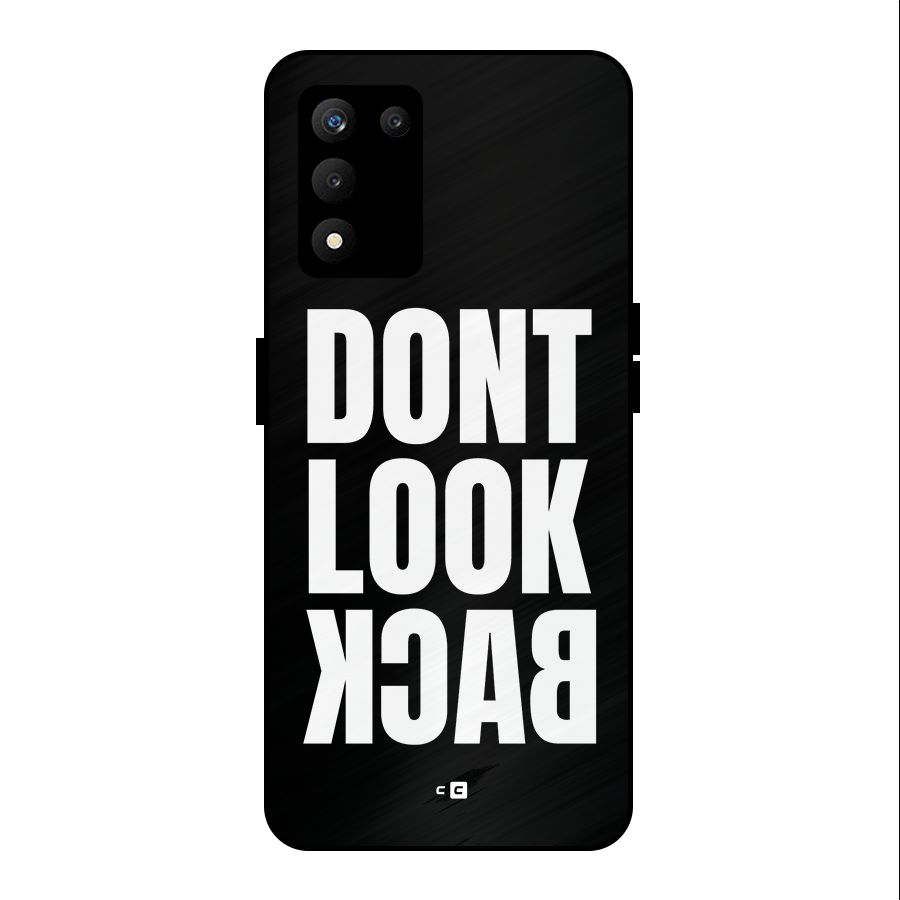 Dont Look Back Metal Back Case for realme 9 5G SE