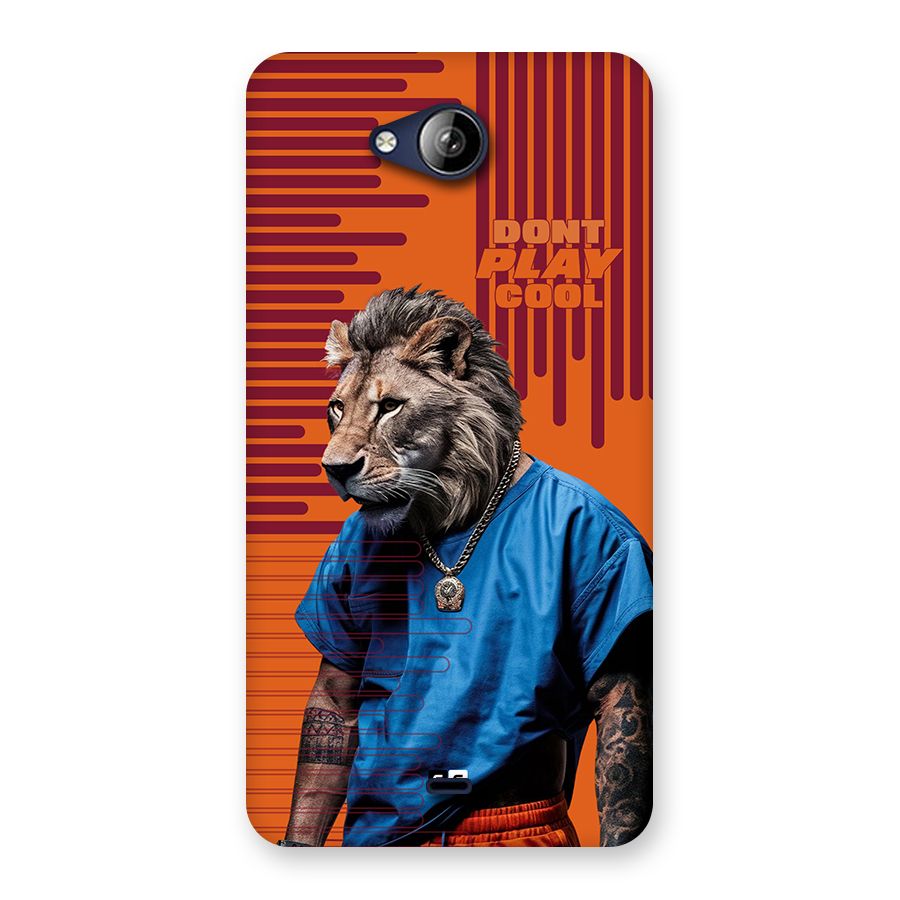 Dont Play Cool Back Case for Canvas Play Q355