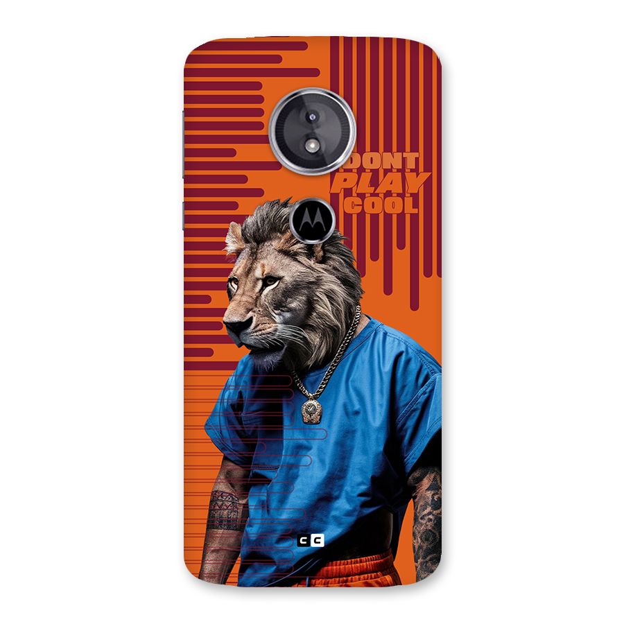 Dont Play Cool Back Case for Moto E5