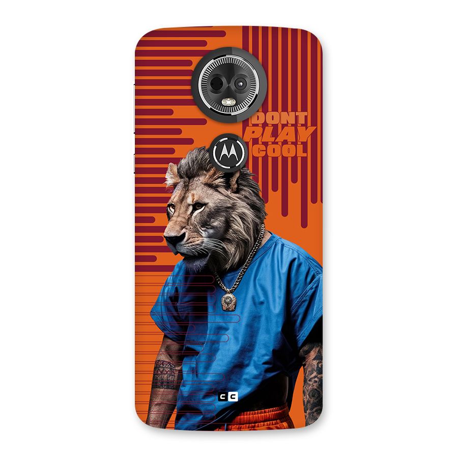 Dont Play Cool Back Case for Moto E5 Plus